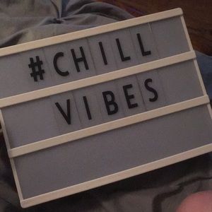 Letter light box (working just needs batteries)